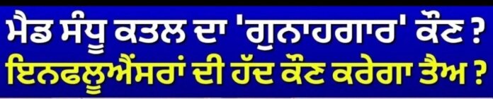 ਮੈਡ ਸੰਧੂ ਕਤਲ ਦਾ 'ਗੁਨਾਹਗਾਰ' ਕੌਣ ? | Mad Sandhu Murder | Influencer